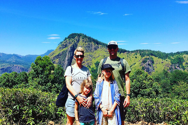 Family tour in Sri Lanka