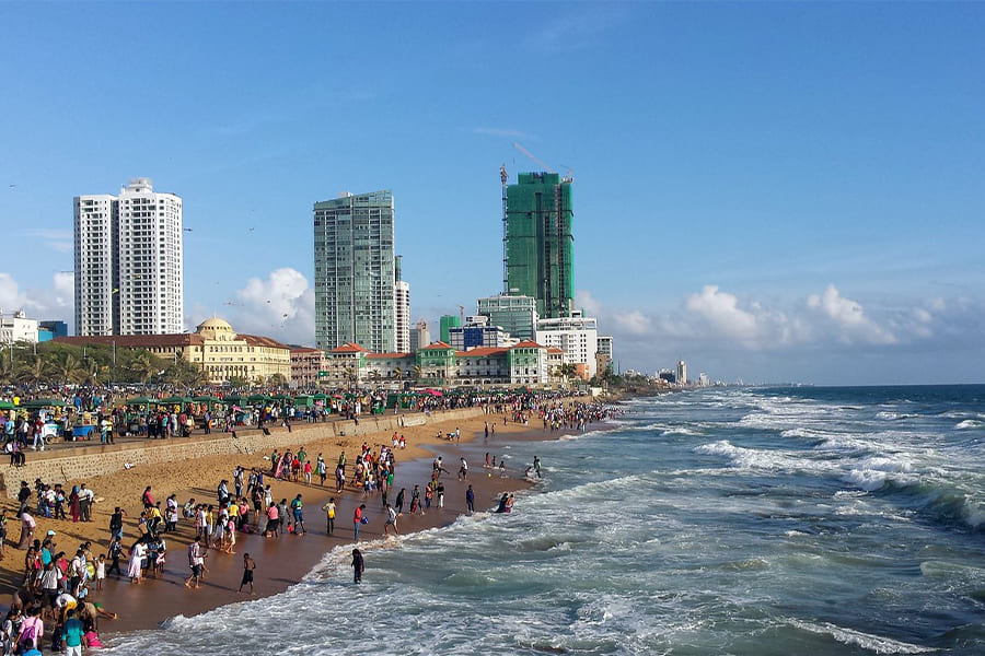 Galle face green - sri lanka 6 days itinerary