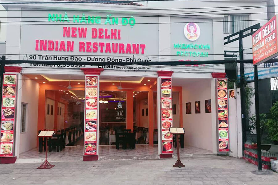 New Delhi Indian Restaurant in phu quoc vietnam