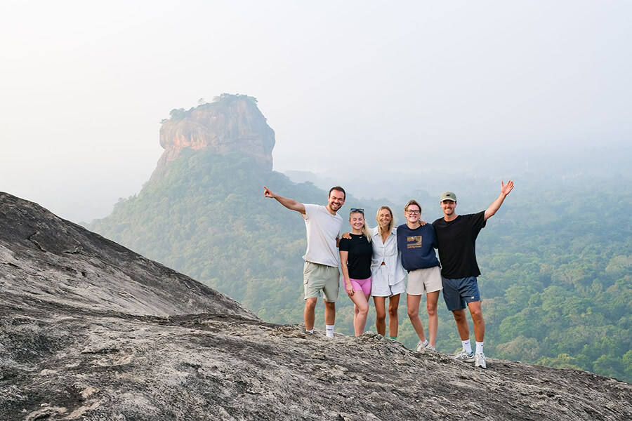 Pidurangala Rock - rocks climbing in sri lanka