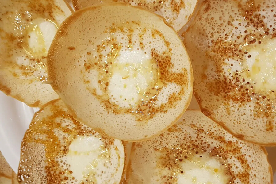 Traditional Sri Lankan Hoppers