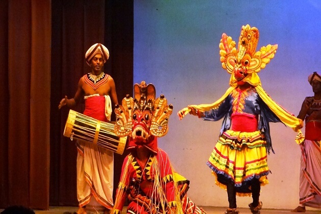 devil dance sri lankan traditional dance