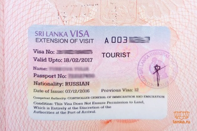 sri lanka to malaysia visit visa price