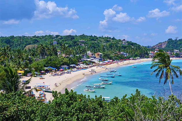 unawatuna beach - sri lanka 15-day itinerary